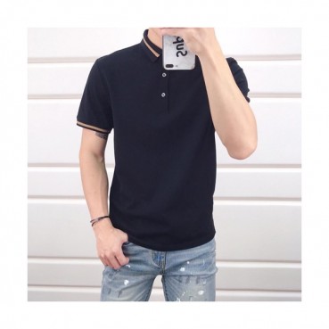 Burberry 2019 Mens Logo Polo Cotton Short Sleeved Tshirt - 버버리 남성 로고 폴로 코튼 반팔티 Burpt0010.Size(M 