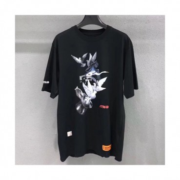 Heron Preston 2019 Mens Printing Cotton Crew neck Short Sleeved Oversize Tshirt - 헤론프레스턴 남성 프린팅 코튼 오버사이즈 반팔티 Hron0014x.Size(xs 