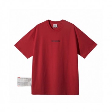 Vetements 2019 Mens Printing Logo Cotton Short Sleeved Oversize Tshirt - 베트멍 남성 프린팅 로고 코튼 오버사이즈 반팔티 Vet0024x.Size(xs 