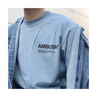 Ambush 2019  Mens Logo Cotton Short Sleeved Tshirt - 앰부시 남성 로고 코튼 반팔티 Amb0016x.Size(s 
