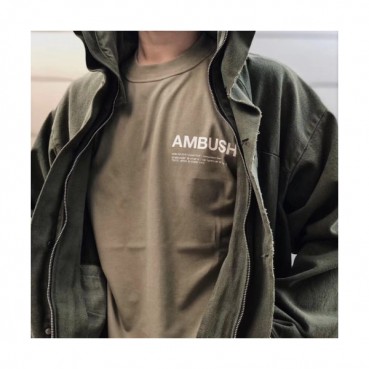 Ambush 2019  Mens Logo Cotton Short Sleeved Tshirt - 앰부시 남성 로고 코튼 반팔티 Amb0015x.Size(s 