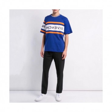 Givenchy 2019 Mm/Wm Logo Cotton Short Sleeved Tshirt - 지방시 남자 로고 코튼 반팔티 Giv0186x.Size(s 