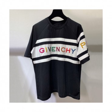 Givenchy 2019 Mm/Wm Logo Cotton Short Sleeved Tshirt - 지방시 남자 로고 코튼 반팔티 Giv0185x.Size(s 