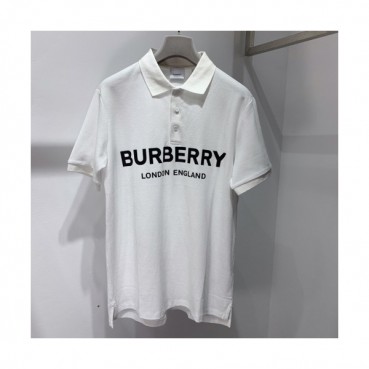 [매장판]Burberry 2019 Mens Logo Polo Cotton Short Sleeved Tshirt - 버버리 남성 로고 폴로 코튼 반팔티 Bur0847x.Size(s 