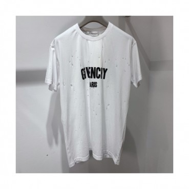 Givenchy 2019 Mm/Wm Logo Oversize Cotton Short Sleeved Tshirt - 지방시 남자 로고 오버사이즈 코튼 반팔티 Giv0182x.Size(xxs 