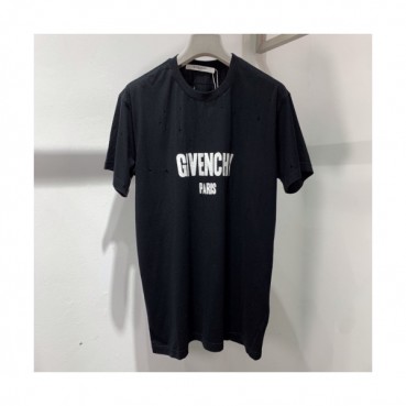 Givenchy 2019 Mens Logo Oversize Cotton Short Sleeved Tshirt - 지방시 남성 로고 오버사이즈 코튼 반팔티 Giv0181x.Size(xxs 