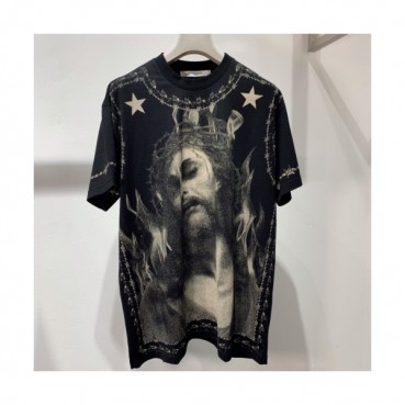 Givenchy 2019 Mm/Wm Oversize Cotton Short Sleeved Tshirt - 지방시 남자 오버사이즈 코튼 반팔티 Giv0178x.Size(xxs 