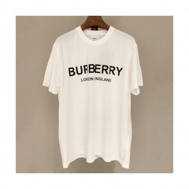 [매장판]Burberry 2019 Mm/Wm Logo Cotton Short Sleeved Tshirt - 버버리 남자 로고 코튼 반팔티 Bur0837x.Size(xxs 