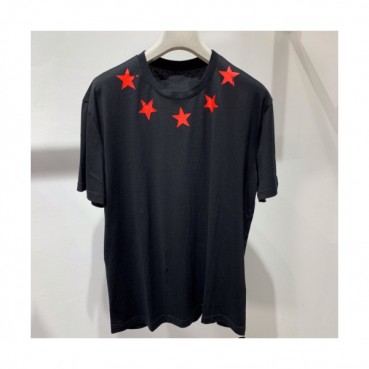 Givenchy 2019 Mens Star Oversize Cotton Short Sleeved Tshirt - 지방시 남성 스타 오버사이즈 코튼 반팔티 Giv0168x.Size(xs 