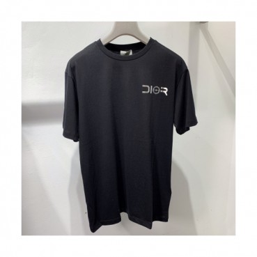 Dior 2019 Mm/WmLogo Cotton Short Sleeved  Oversize Tshirt - 디올 남자 로고 코튼 오버사이즈 반팔티 Dio0307x.Size(s 