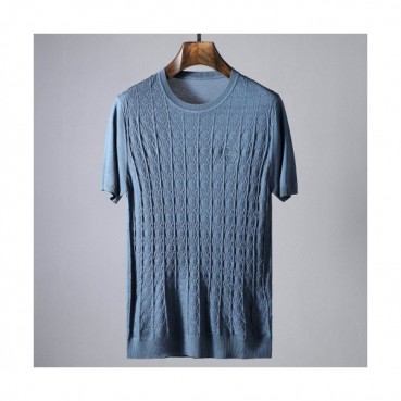 Loewe 2019 Mens Logo Short Sleeved Tshirt - 로에베 남성 로고 실크 반팔티 Loe0058x.Size(m 