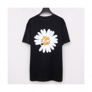Peaceminusone x Fragment 2019 Mm/Wm Flower Short Sleeved Tshirt - 피스마이너스원 x 프라그먼트 남자 플라워 반팔티 Pea001x.Size(s 