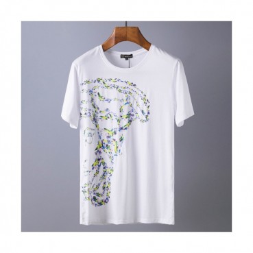 Versace 2019 Mens Printing Short Sleeved Tshirt - 베르사체 남성 프린팅 반팔티 Ver0253x.Size(m 