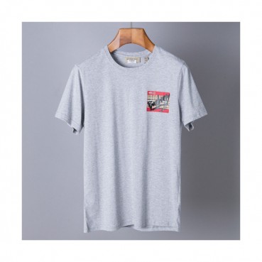 Burberry 2019 Mens Printing Cotton Short Sleeved Tshirt - 버버리 남성 프인팅 코튼 반팔티 Bur0854x.Size(m 