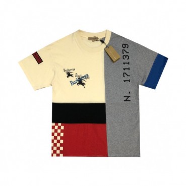 Burberry 2019 Mm/Wm Logo Cotton Short Sleeved Tshirt - 버버리 남자 로고 코튼 반팔티 Bur0819x.Size(s 
