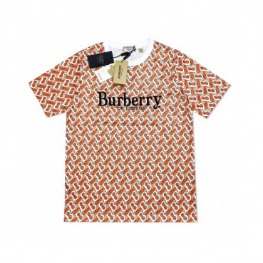 Burberry 2019 Mm/Wm Logo Cotton Short Sleeved Tshirt - 버버리 남자 로고 코튼 반팔티 Bur0818x.Size(xs 