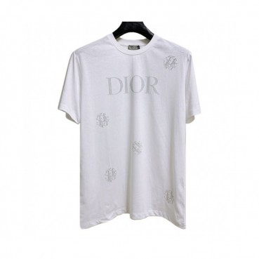 Dior 2019 Mens Logo Cotton Short Sleeved Tshirt - 디올 남성 로고 코튼 반팔티 Dio0289x.Size(s 