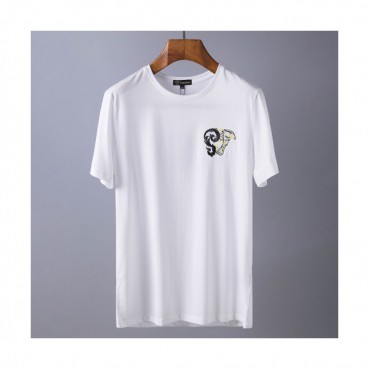 [특가판매]Versace 2019 Mens Medusa Cotton Short Sleeved Tshirt - 베르사체 남성 메두사 코튼 반팔티 Ver0250x.Size(m 