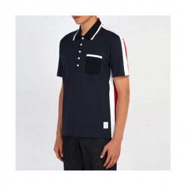 [매장판]Thom Browne 2019 Mens  Polo Cotton Short Sleeved Tshirt - 톰브라운 남성 폴로 코튼 반팔티 Tho0098x.Size(s 