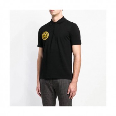 Fendi 2019 Mens Logo Polo Cotton Short Sleeved Tshirt - 펜디 남성 로고 폴로 코튼 반팔티 Fen0268x.Size(m 