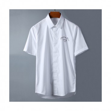 Christian Dior 2019 Mens Slim Fit Logo Cotton Short Sleeved Tshirt - 크리스챤 디올 남성 슬림핏 로고 코튼 반팔티셔츠 Dio0263x.Size(m 