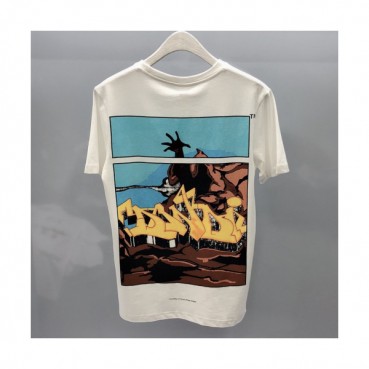 Off-white 2019 Mens Printing Logo Crew 
