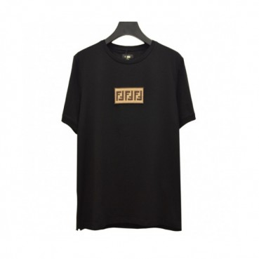 Fendi 2019 Mens Signature Logo Short Sleeved Tshirt - 펜디 남성 시그니처 로고 반팔티 Fen0249x.Size(m