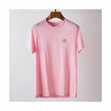 [클래식]Loewe 2019 Mens Logo Cotton Short Sleeved Tshirt - 로에베 남성 로고 코튼 반팔티 Loe0054x.Size(m 