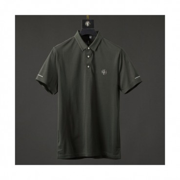 Ermenegildo Zegna  2019 Mens Business Polo Short Sleeved T-shirt 