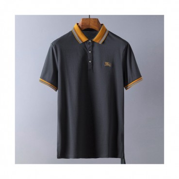 Burberry 2019 Mens Classic Logo Polo Cotton Short Sleeved Tshirt - 버버리 남성 클래식 로고 폴로 코튼 반팔티 Bur0749x.Size(m 