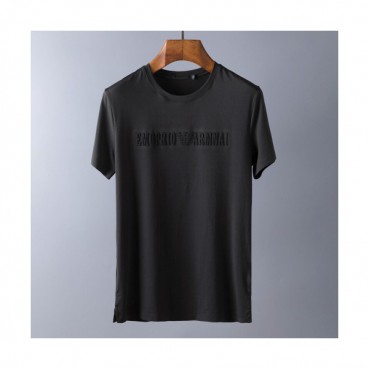 Emporio Armani 2019 Mens Logo Cotton Short Sleeved Tshirt - 알마니 남성 로고 코튼 반팔티 Arm0204x.Size(m 