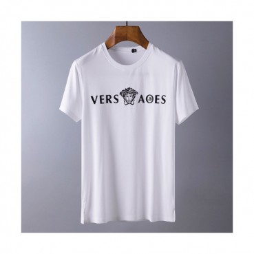 Versace 2019 Mens 3D Print Medusa Cotton Short Sleeved Tshirt - 베르사체 남성 3D 프린트 메두사 코튼 반팔티 Ver0224x.Size(m 