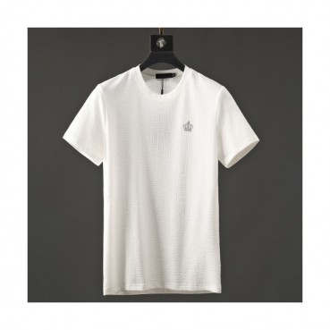 Dolce&Gabbana 2019 Mens Crown Cotton Short Sleeved Tshirt - 돌체앤가바나 남성 크라운 코튼 반팔티 Dol0204x.Size(m 