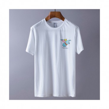 Loewe 2019 Mm/Wm Dumbo Cotton Short Sleeved Tshirt - 로에베 남자 덤보 코튼 반팔티 Loe0053x.Size(s 