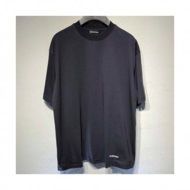 Balenciaga 2019 Mens Logo Oversize Cotton Short Sleeved Tshirt - 발렌시아가 남성 로고 코튼 반팔티 Bal0197x.Size(s 