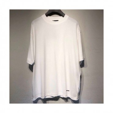 Balenciaga 2019 Mens Logo Oversize Cotton Short Sleeved Tshirt - 발렌시아가 남성 로고 코튼 반팔티 Bal0196x.Size(s 