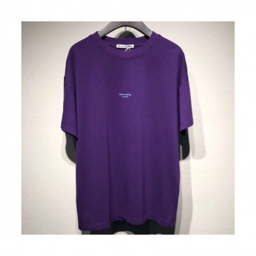 [파격특가]Acne 2019 Studios Mens Logo Cotton Short Sleeved Tshirt  - 아크네 스튜디오 남성 로고 코튼 반팔티 Acn0012x.Size(s 