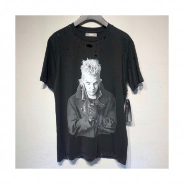 Amiri 2019 Mens Lost Boys Printing Cotton Short Sleeved Tshirt - 아미리 남성 로스트 보이 프린팅 코튼 반팔티 Ami0040x.Size(s 
