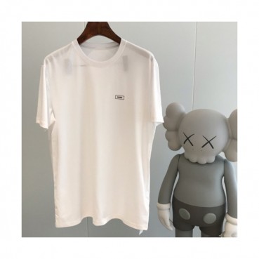 [파격특가]Chanel 2019 Mens Logo Crew - neck Cotton Short Sleeved Tshirt 