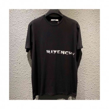 [클래식]Givenchy 2019 Mens Logo Cotton Short Sleeved Tshirt - 지방시 남성 로고 코튼 반팔티 Giv0127x.Size(xs 