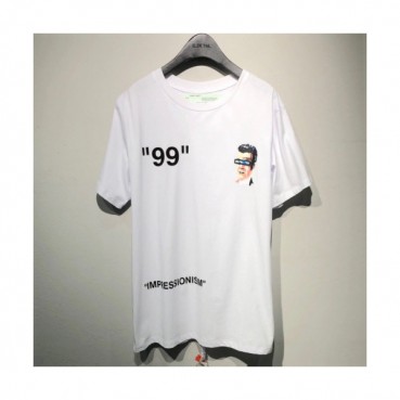 Off-white 2019 Mens Printing Crew 
