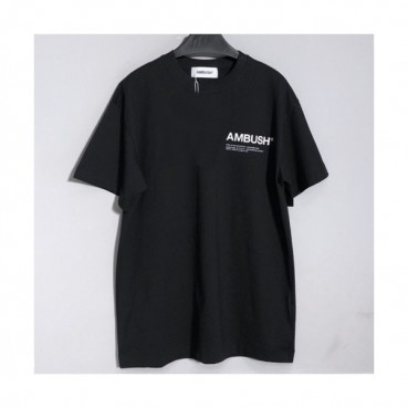 Ambush 2019  Mens Logo Cotton Short Sleeved Tshirt - 앰부시 남성 로고 코튼 반팔티 Amb004x.Size(s 