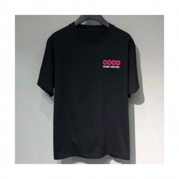 Chanel 2019 Mm/Wm CC Logo Printing Crew-neck Cotton Short Sleeved Tshirt 