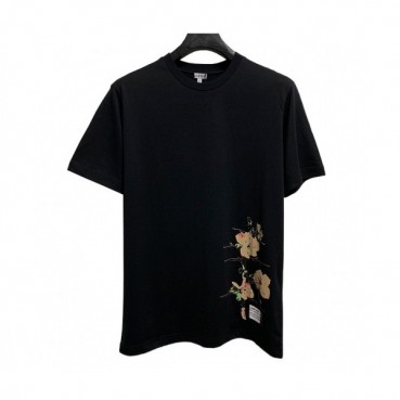 [한정판매]Loewe 2019 Mm/Wm Printing Logo Cotton Short Sleeved Tshirt - 로에베 남자 프린팅 로고 코튼 반팔티 Loe0048x.Size(s 