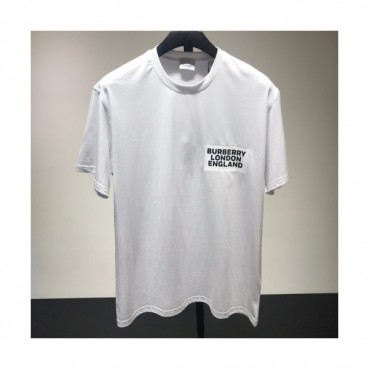 Burberry 2019 Mens Printing Logo Cotton Short Sleeved Tshirt - 버버리 남성 프린팅 로고 코튼 반팔티 Bur0690x.Size(xs 