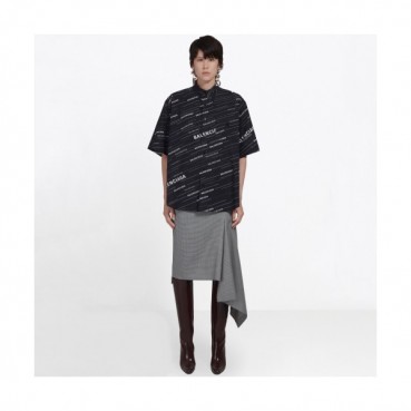 Balenciaga Mens Short Sleeved Tshirt - 발렌시아가 남성 반팔 티셔츠 