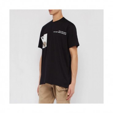 Burberry 2019 Mm/Wm Printing Logo Cotton Short Sleeved T-shirt 