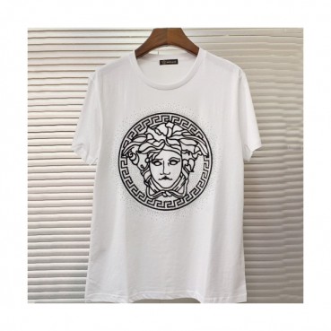 Versace 2019 Mens 3D Print Medusa Cotton Short Sleeved Tshirt - 베르사체 남성 3D 프린트 메두사 코튼 반팔티 Ver0208x.Size(m 