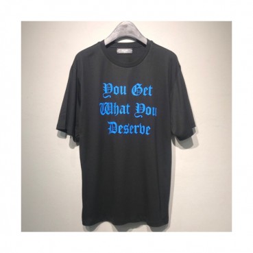 Amiri 2019 Mens Deserve Printing Logo Cotton Short Sleeved Tshirt - 아미리 남성 프린팅 로고 코튼 반팔티 Ami0038x.Size(s 