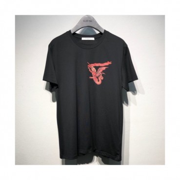 Givenchy 2019 Mens Crew-neck Cotton Short Sleeved Tshirt 